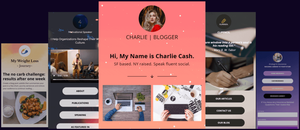 Linkable Review - All In One Bio Links & Web Pages linkable dashboard