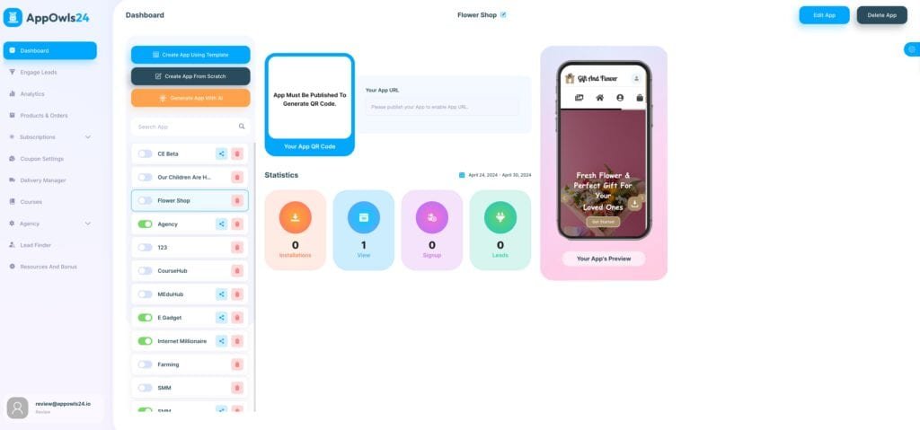 AppOwls Review - Create PWA & Native Mobile Apps appowls24 members area