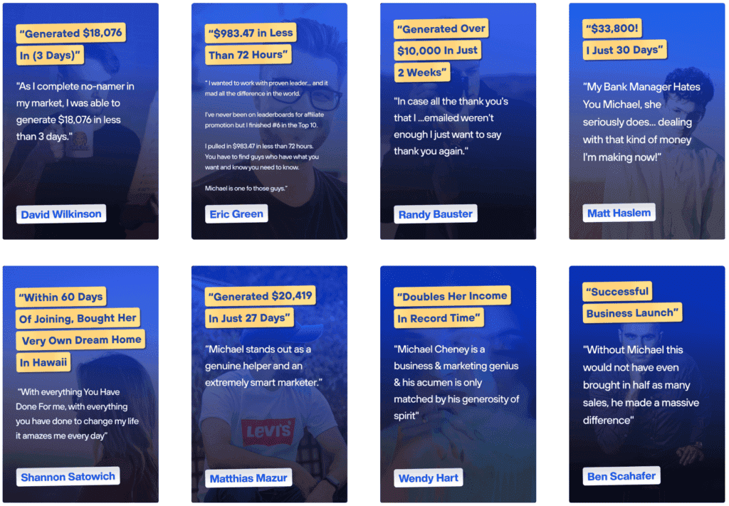 Partner & Profit (AI) Review - Legit or Overhyped? partner & profit examples