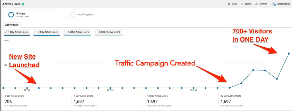 Traffic For U Review - 1 Click Traffic System traffic for u real example