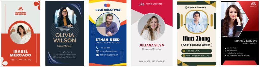 Digital Cards Mastery Review: Create and Sell Digital Business Cards with Ease Digital Cards Mastery cards example