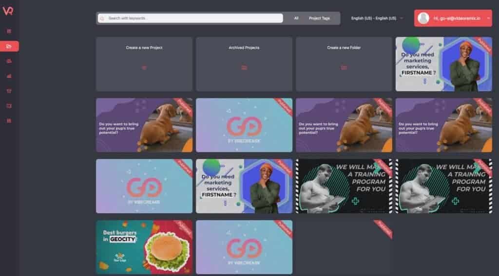 GO-AI Review - 1 Click Personalised Video Platform GO-AI templates