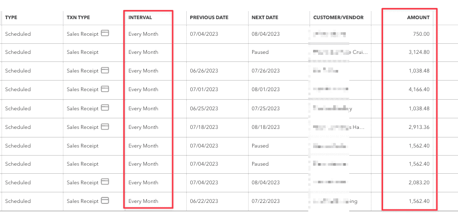 Recurring Profit System income proof