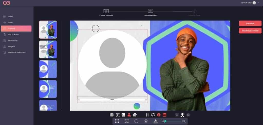 GO-AI Review - 1 Click Personalised Video Platform go-ai members area