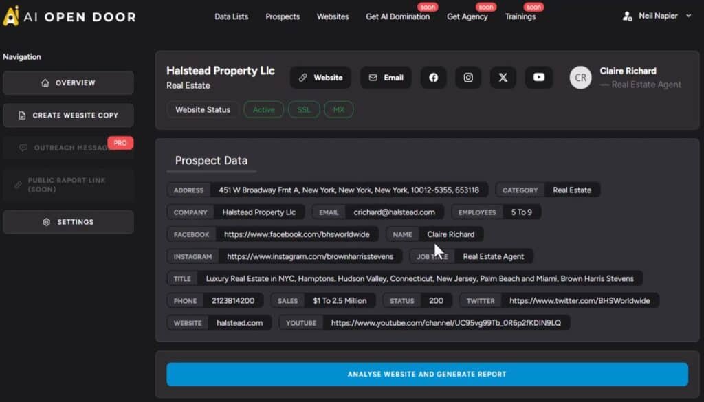 AI Open Door Review - Delivers New Prospects & Clients On Demand ai open door features