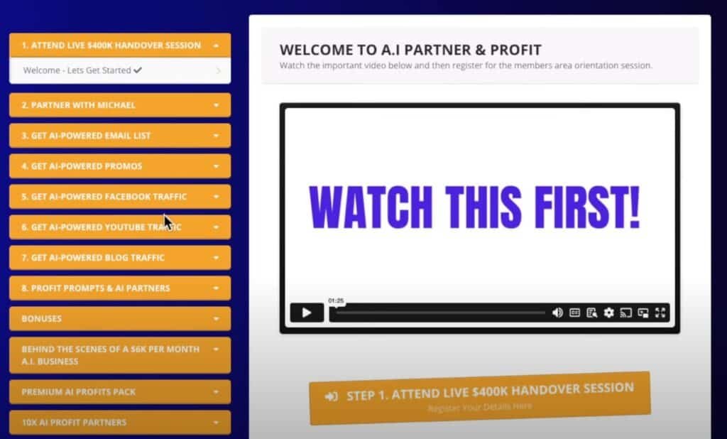 Partner & Profit (AI) Review - Legit or Overhyped? ai partner & profit review