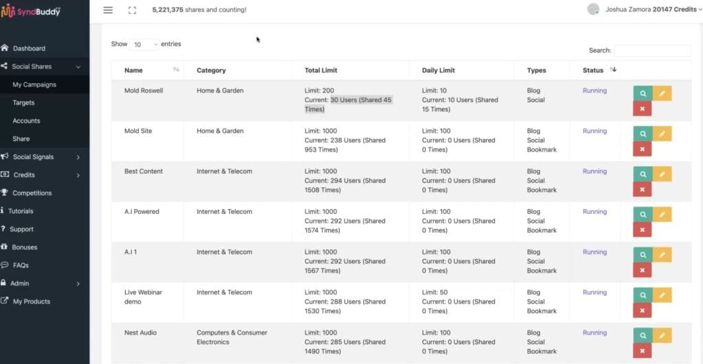 syndbuddy ai members area