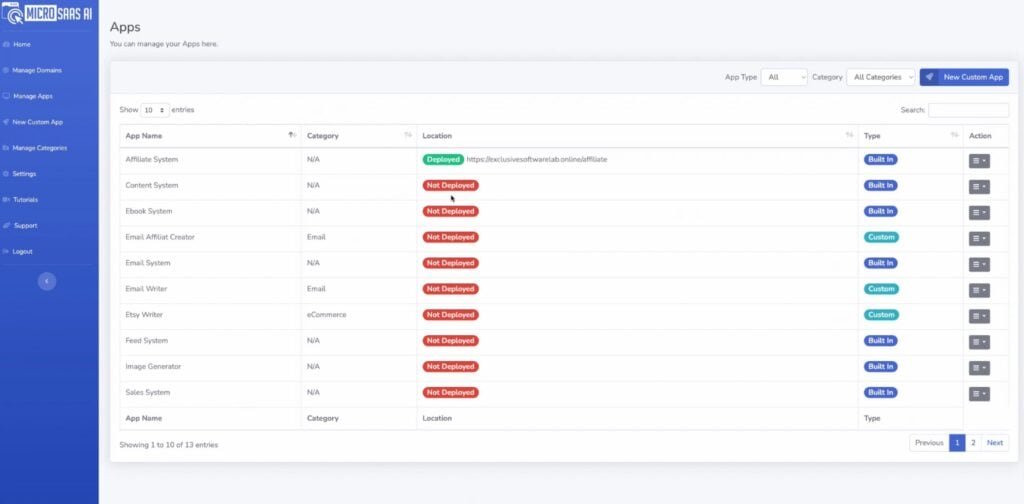 MicroSaaS AI Review: Simple To Create Micro SaaS AI Apps microsaas ai app example