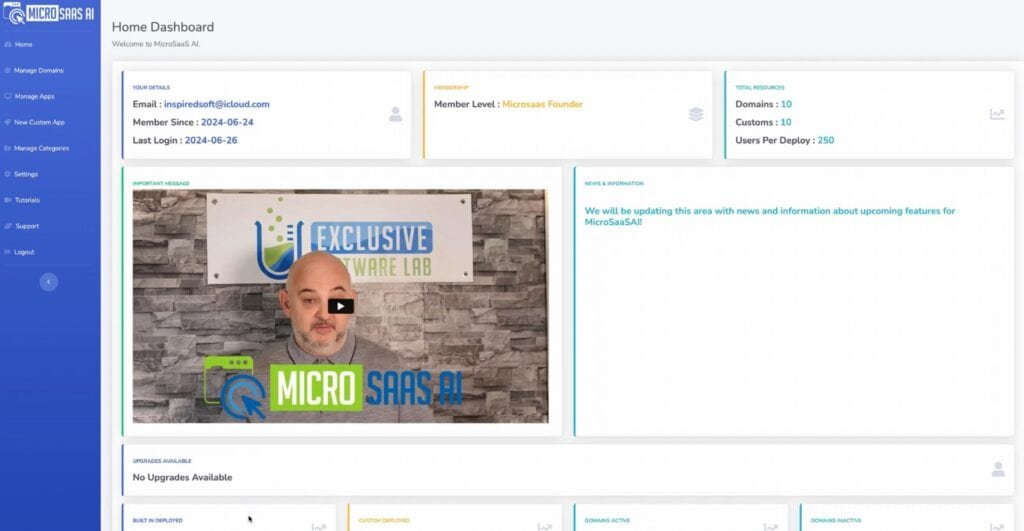 MicroSaaS AI Review: Simple To Create Micro SaaS AI Apps microsaas ai members area