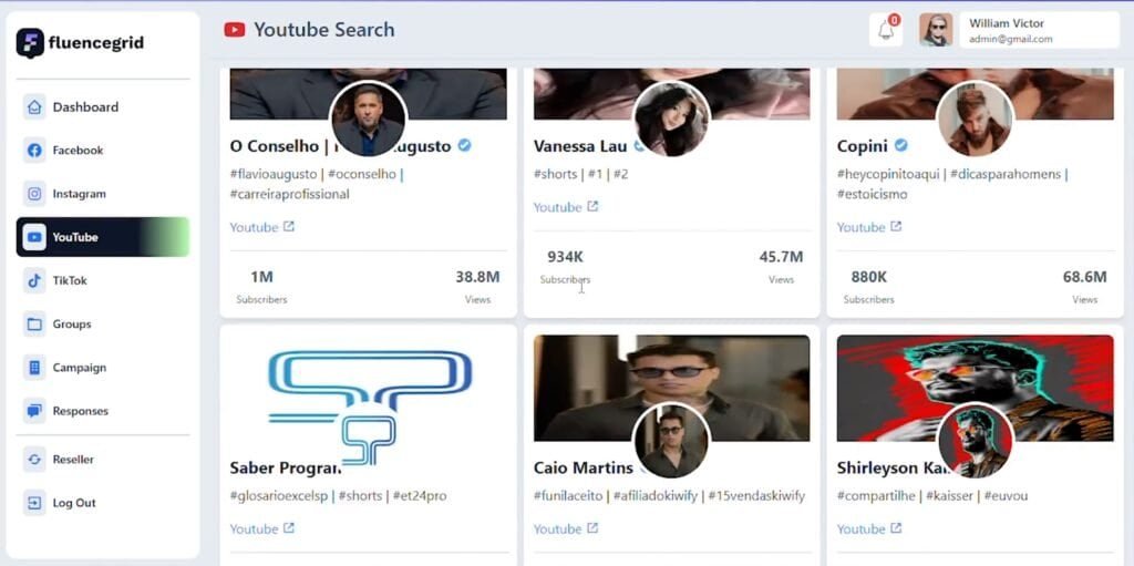 FluenceGrid Review: The Ultimate Influencer Outreach Software FluenceGrid members area