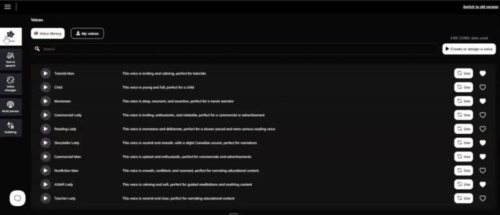 SoundSoReal Review: AI Voice Cloning, Design, and Translation for Creators 🎙️🌍 soundosreal dashboard